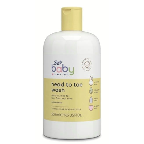 Boots Baby Head-to-Toe Wash 500ml