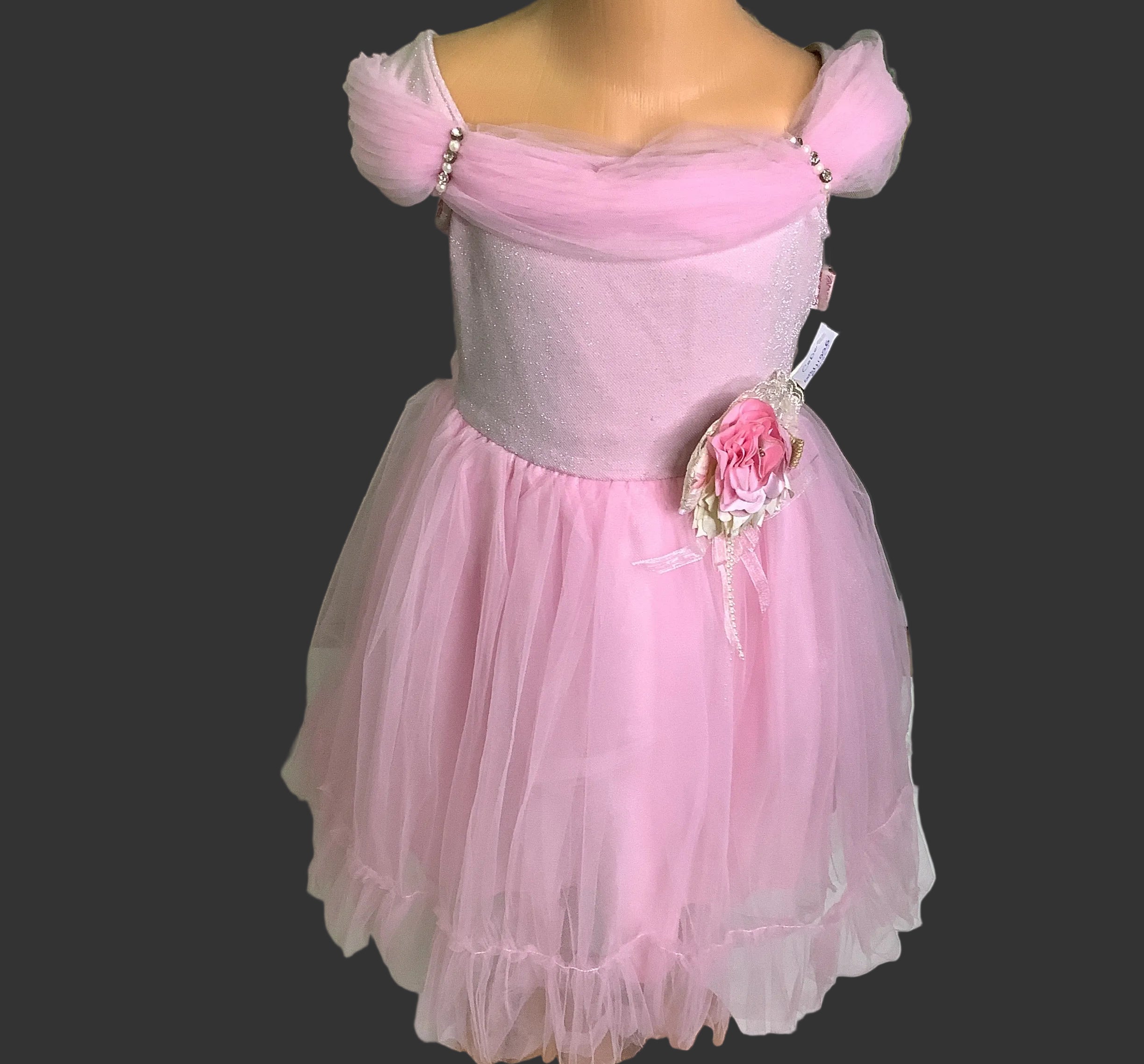 Tivido Baby Girls Pink Gown