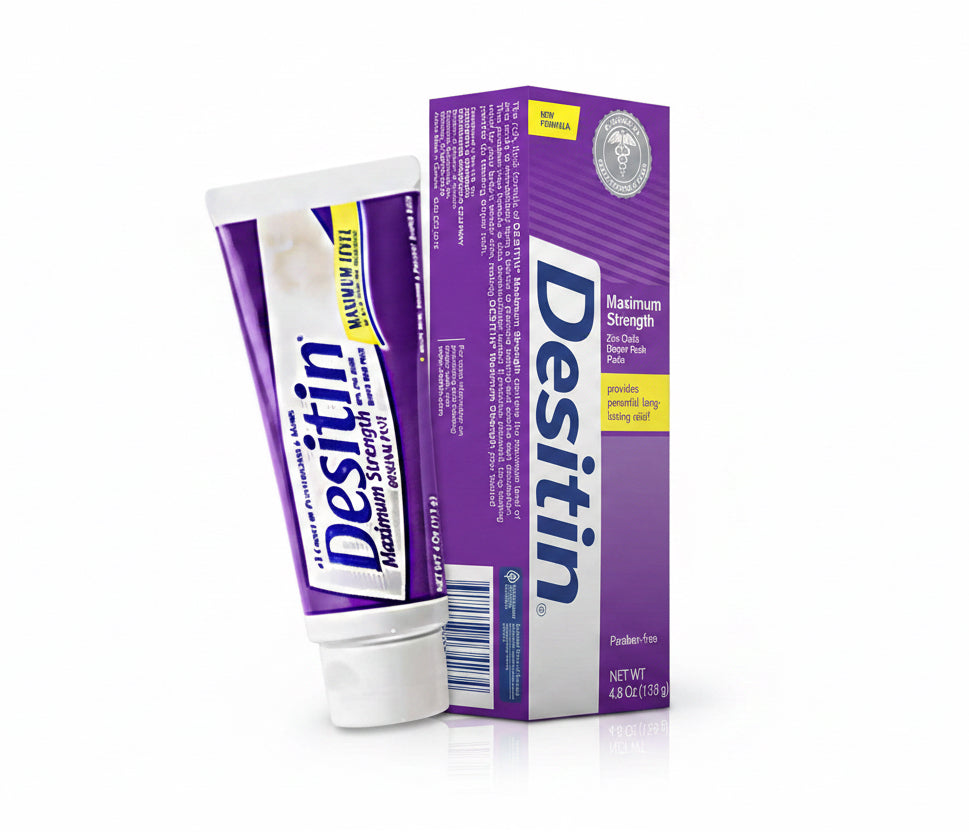 Desitin Maximum Strength Paste Diaper Rash Ointment(136g)
