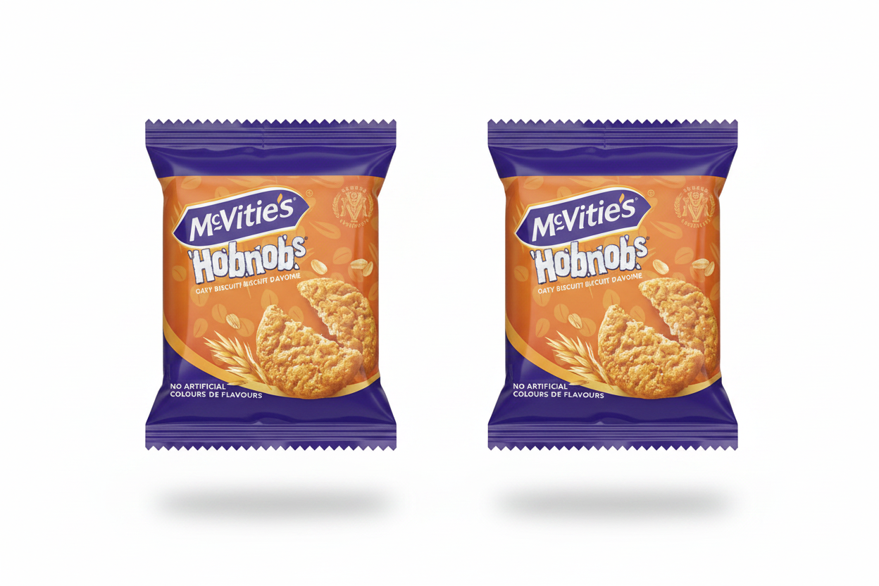 Mcvities Hobnobs Biscuits 39g.