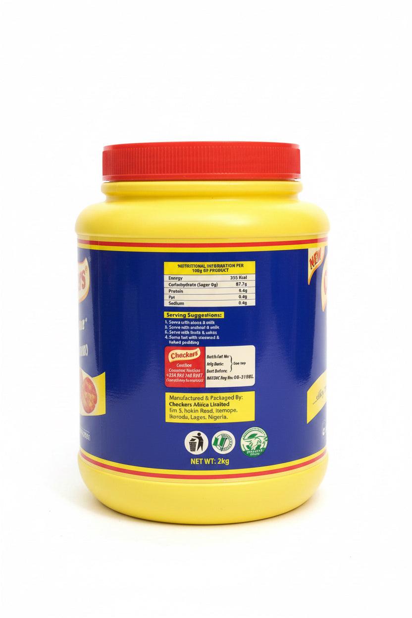 Checkers Vanilla Flavour Custard 2kg