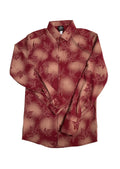 Brand Slim Fit Long Sleeve Shirt