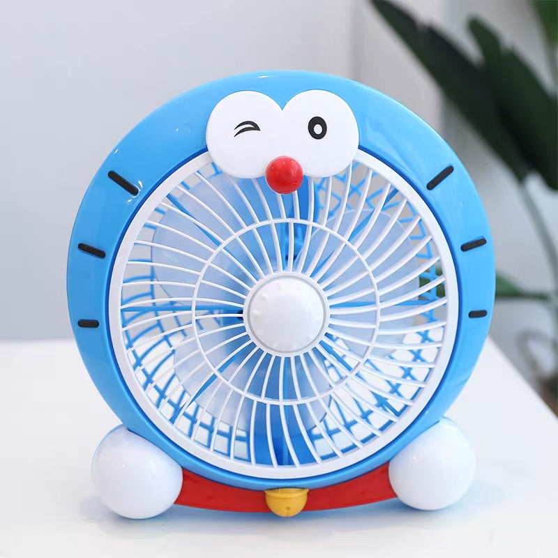 Character Luowei Yellow Table Fan.