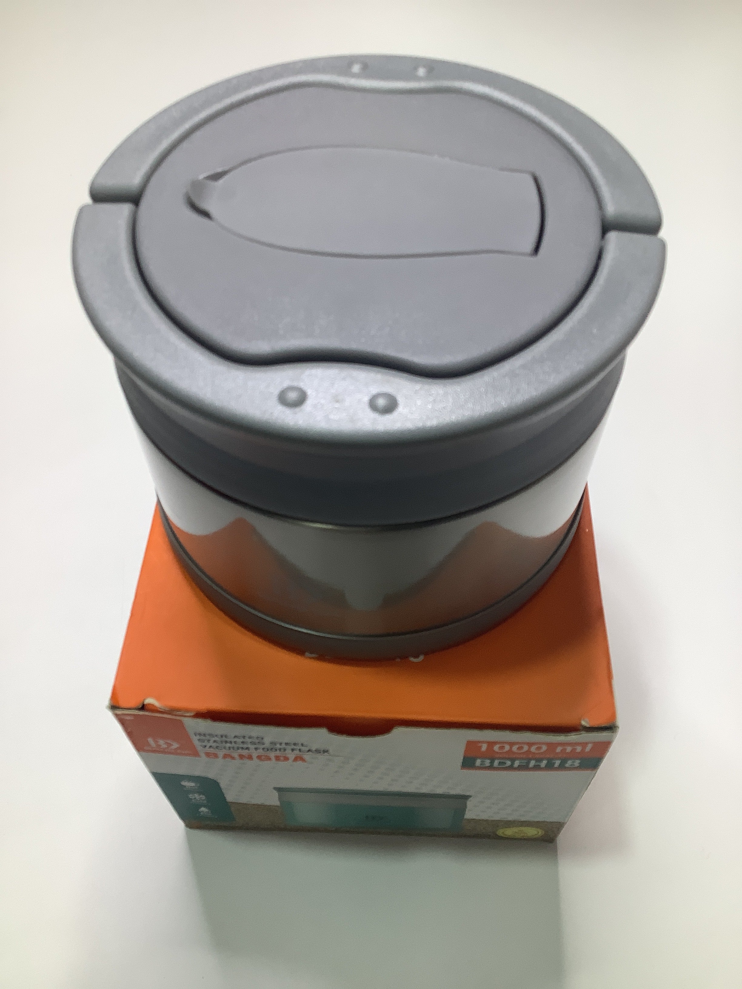 Bangda Insulated Stainless Steel Vacuum Food Flask 1000ml
