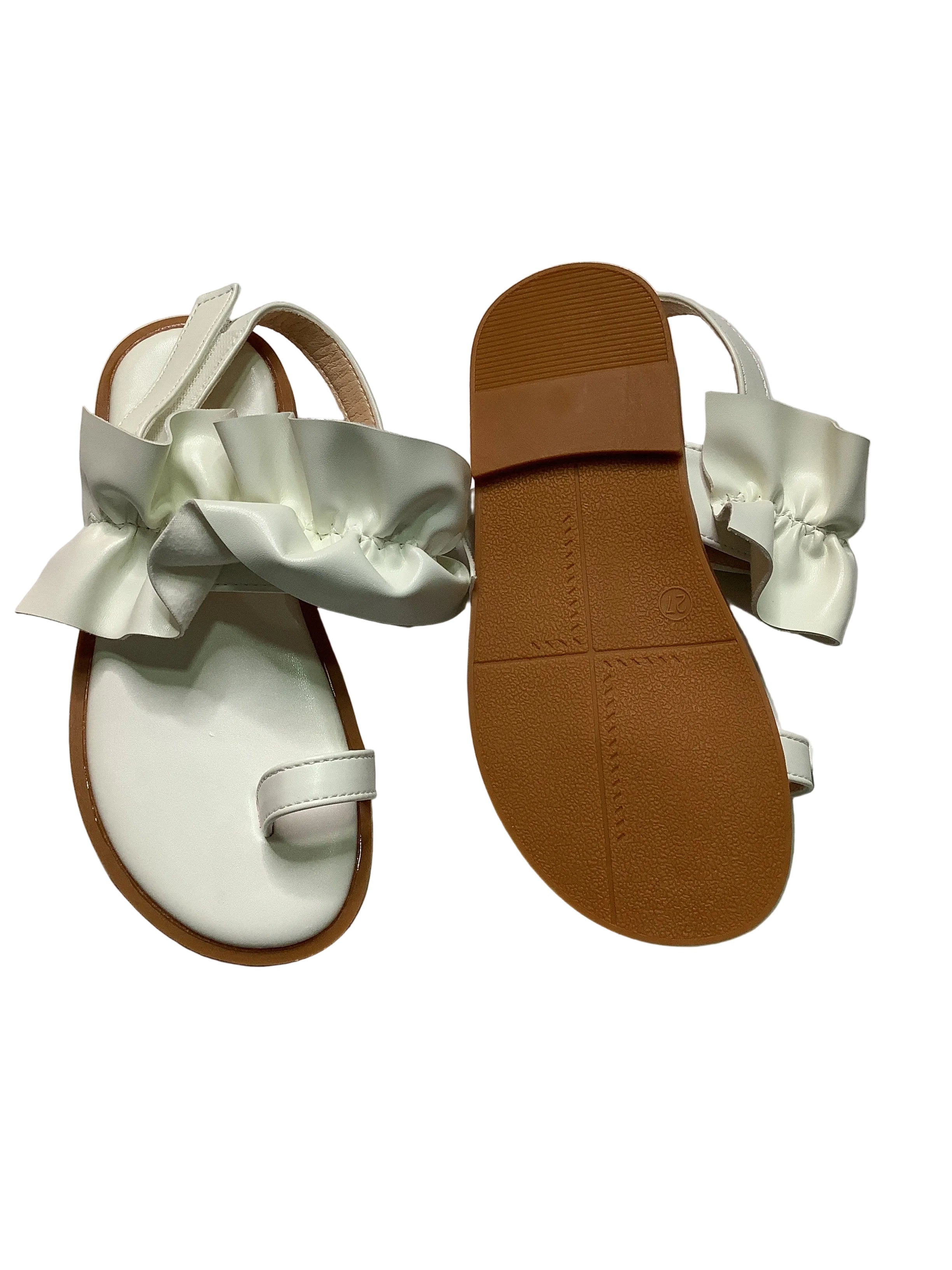 Girls Leather Sandals.