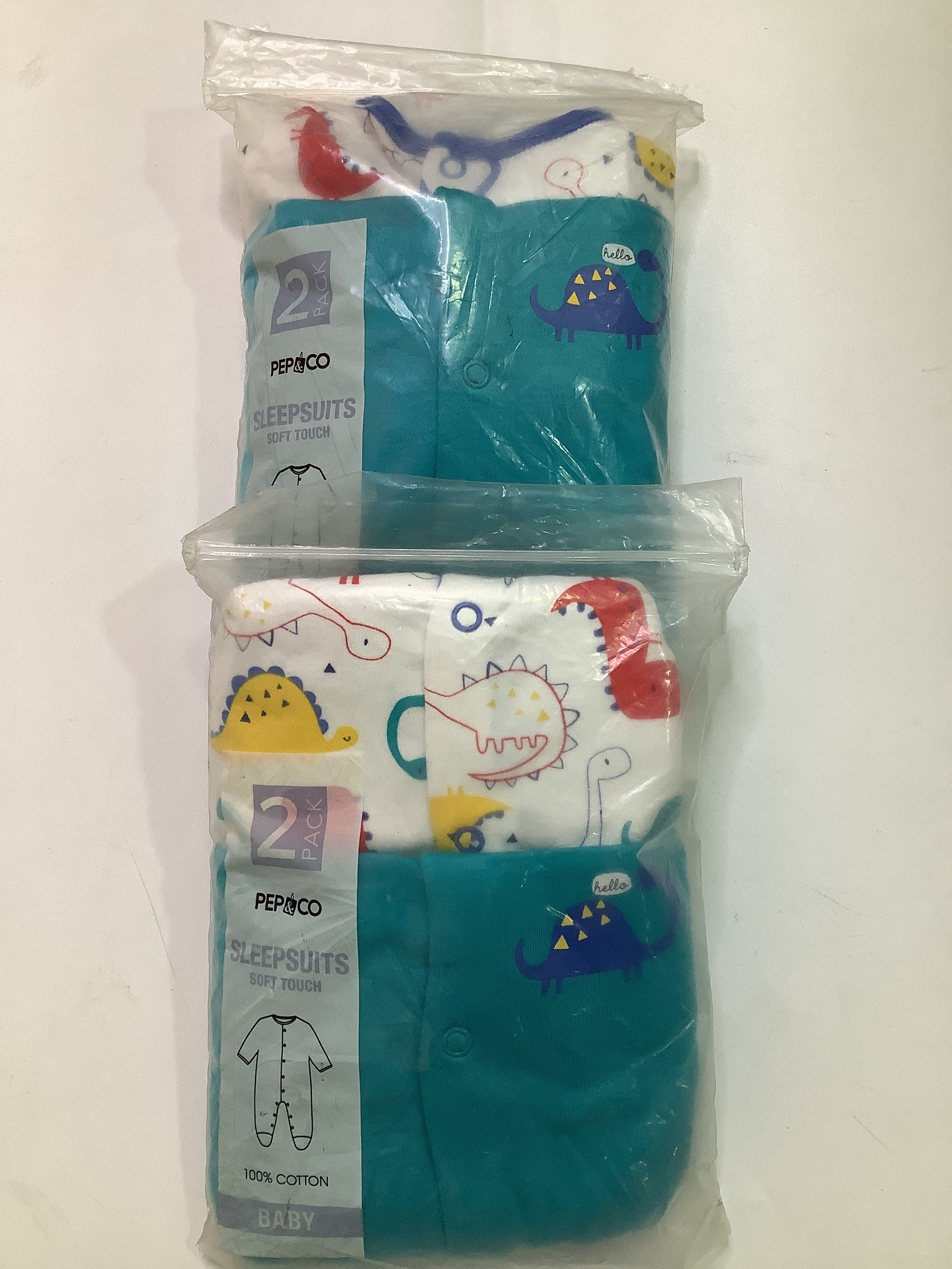 Pep & Co 2in1 Overall SleepSuit(0-3months)