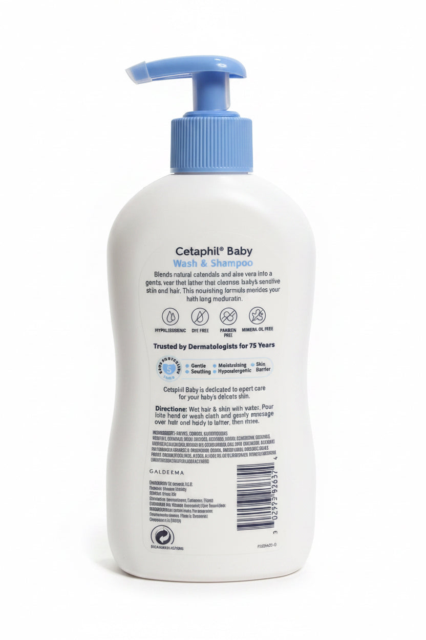 Cetaphil Baby Wash & Shampoo 399ml