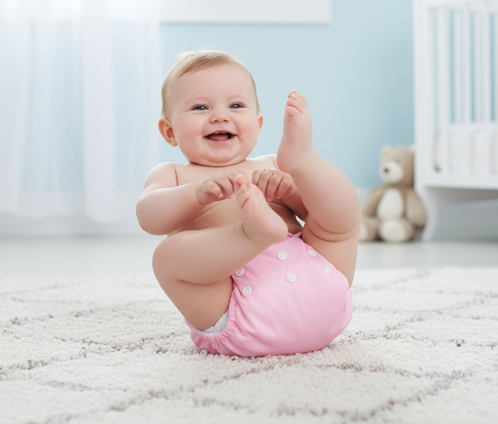 CarterLiebe All-in-One Reusable Diaper Fits 0-24months