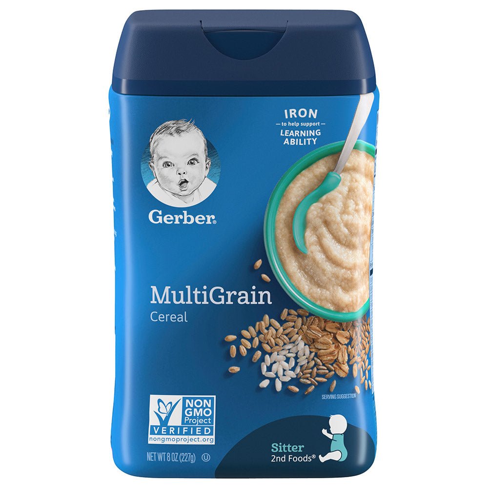Gerber Multigrain Whole Grains Baby Cereal (227g Box)