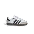 Adidas Samba White & Black Canvas Sneakers