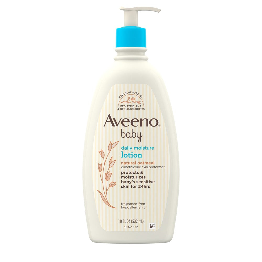 Aveeno Baby Daily Moisture Lotion (532ml Bottle)