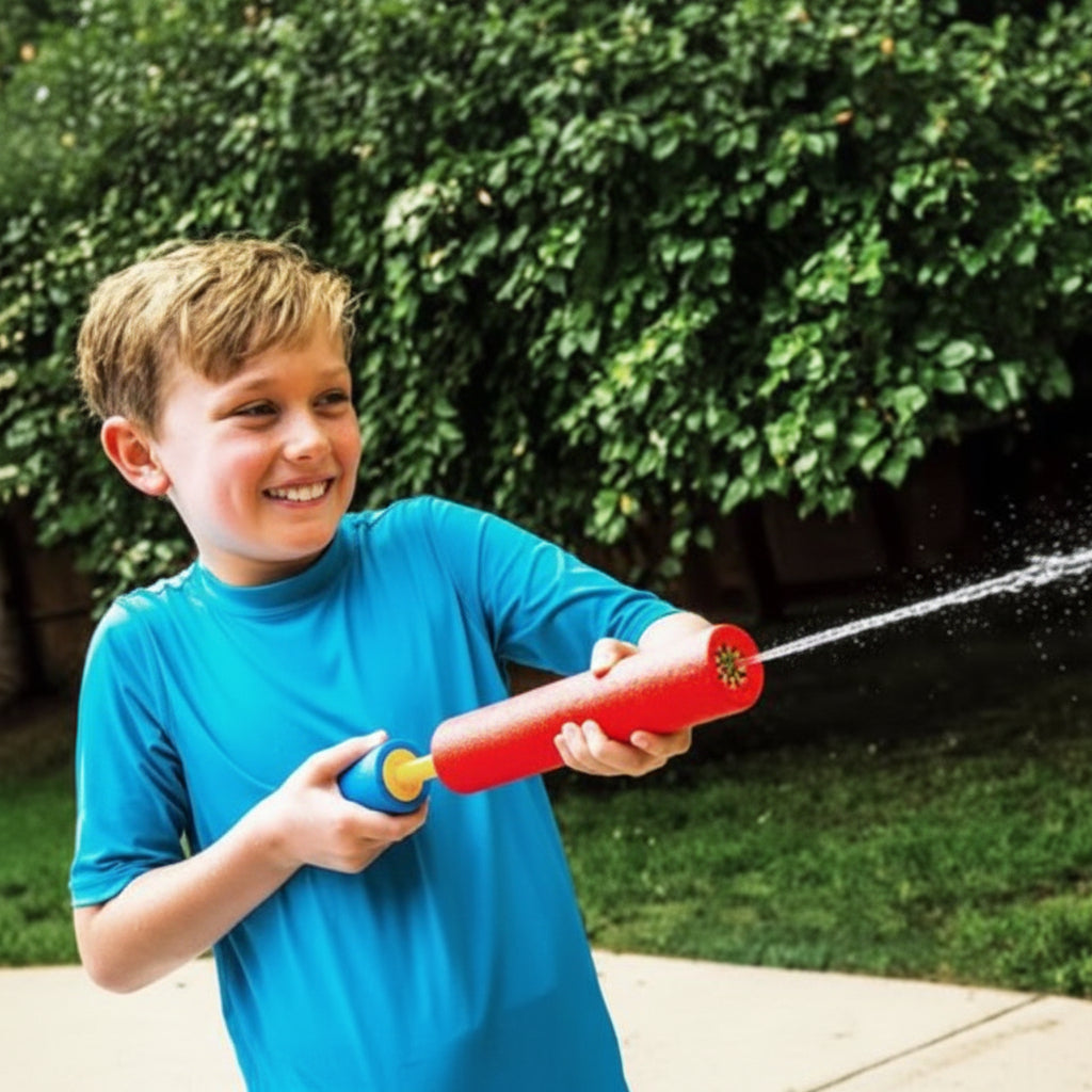 Water Pump Shooting Gun Toy for Kids