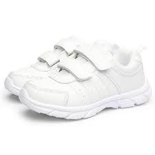 Fashion Kids White Canvas Sneakers (Single Pair)