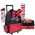 Smiggle Minnie Mouse Smiggle 4-in-1 Trolley Backpack Set