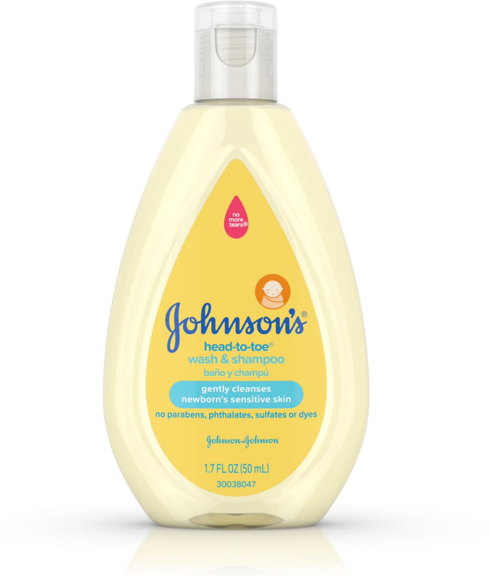 Johnson’s Head-to-Toe Baby Wash & Shampoo (Single Bottle)