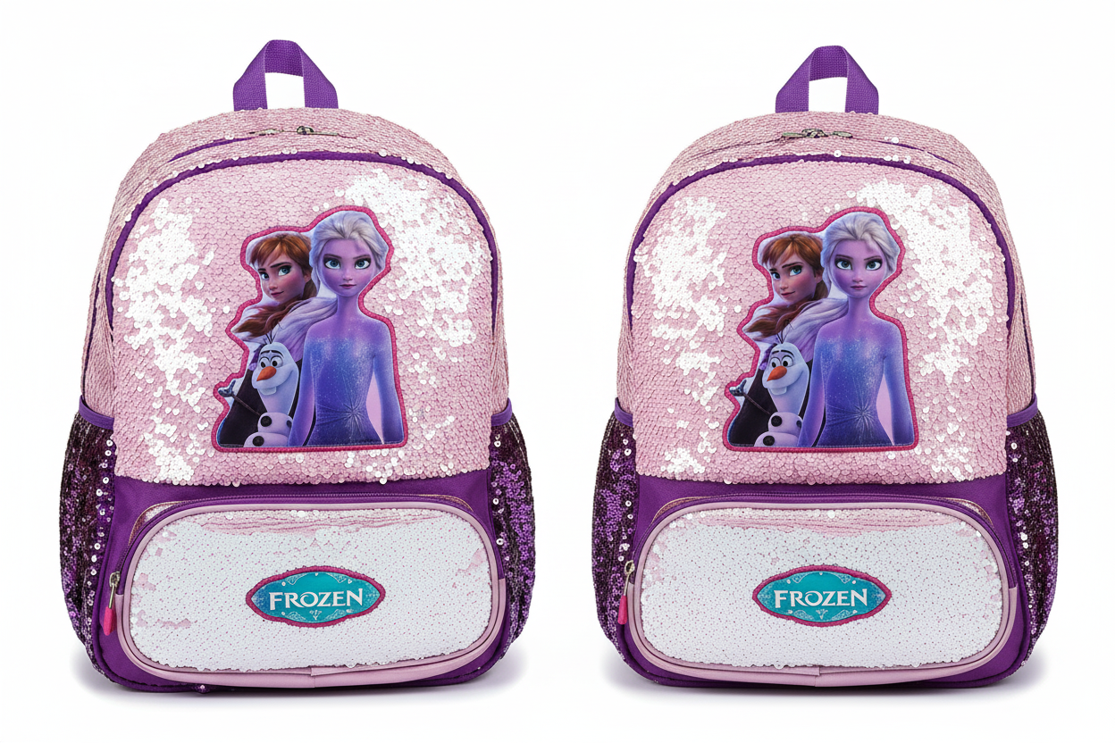 Frozen Sequence Back To School Backpack.