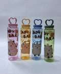Capy Bara Transparent Water Bottle.