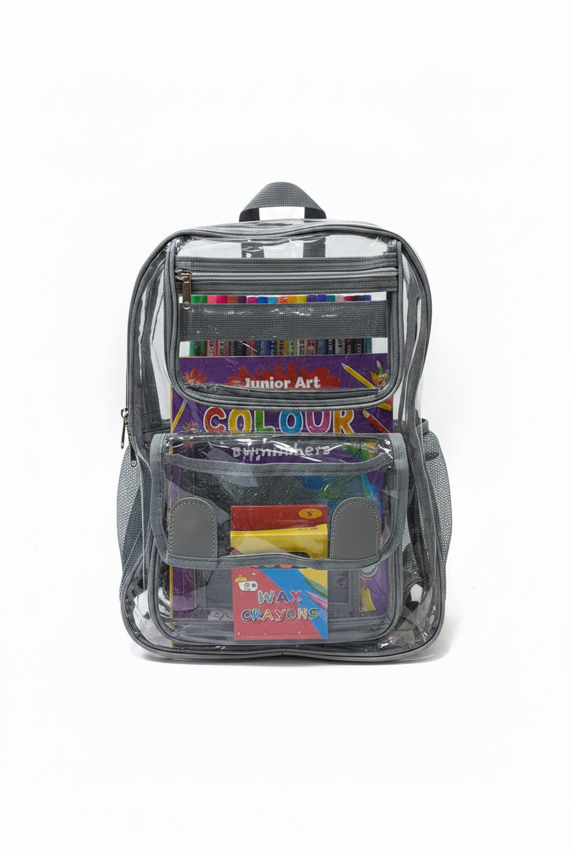 Transparent Backpack.