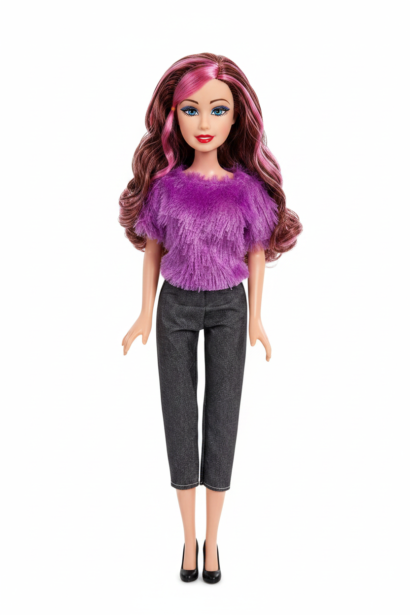 Girl Sparkle Fashion Doll 3yrs+