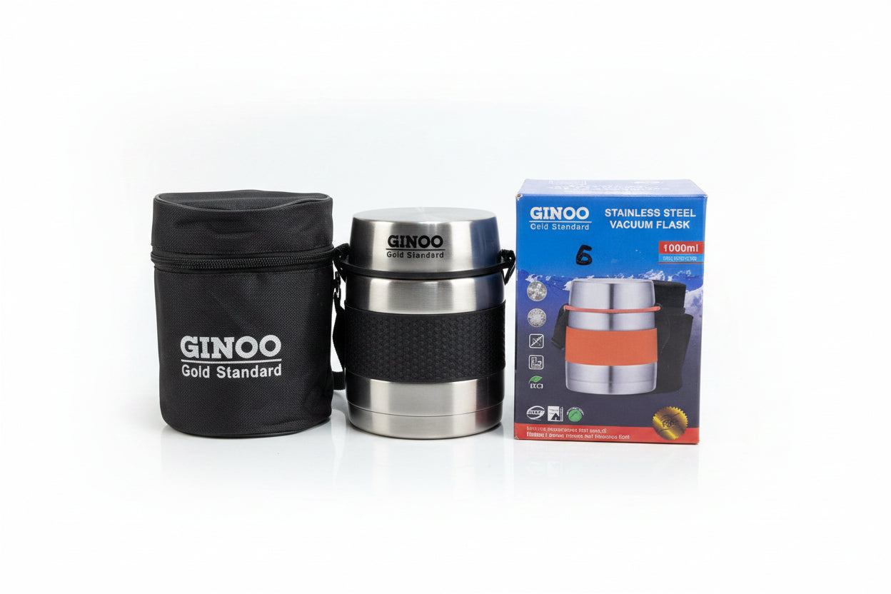 Ginoo Stainless Steel Vacuum Flask 1000ml.
