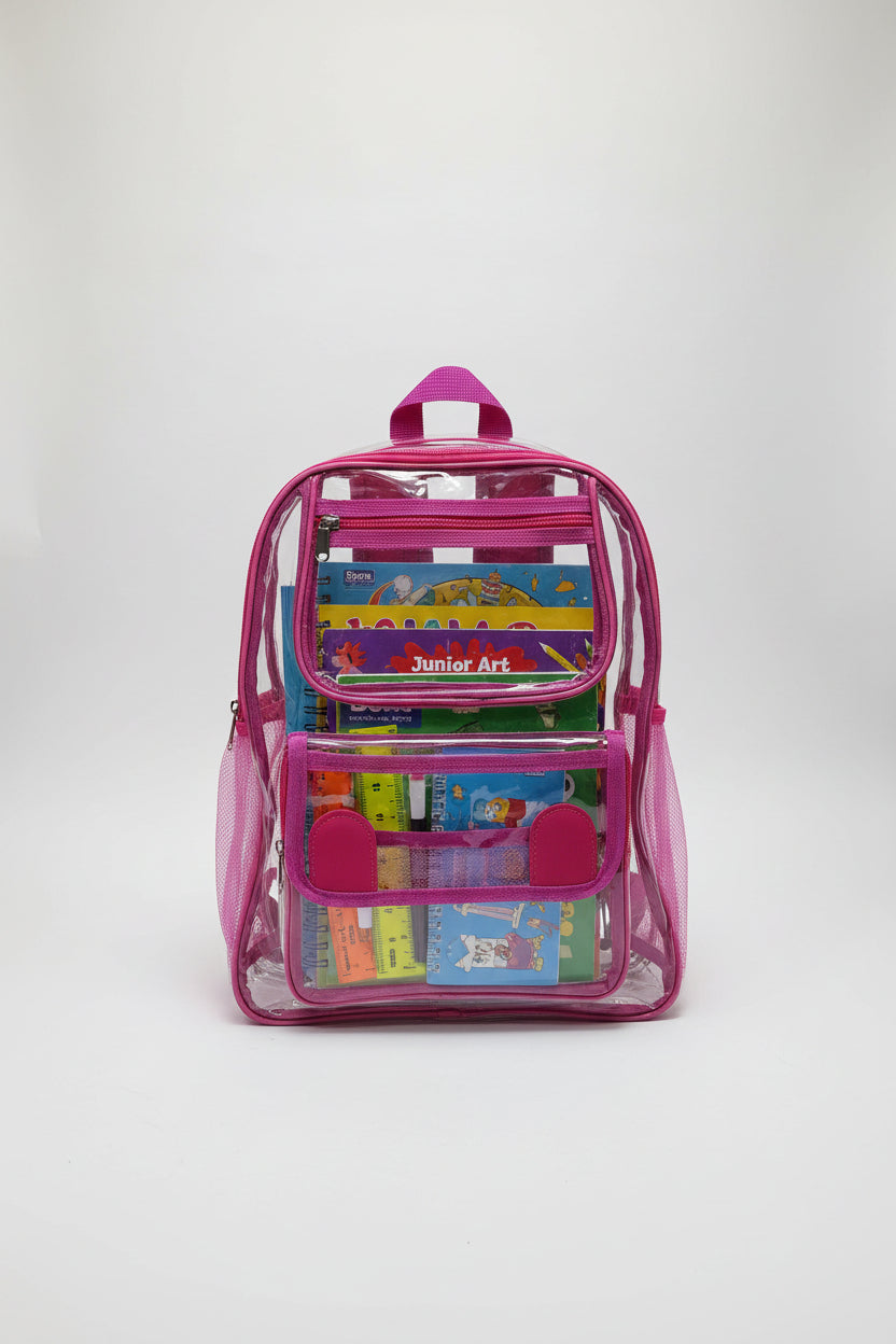 Transparent Backpack.