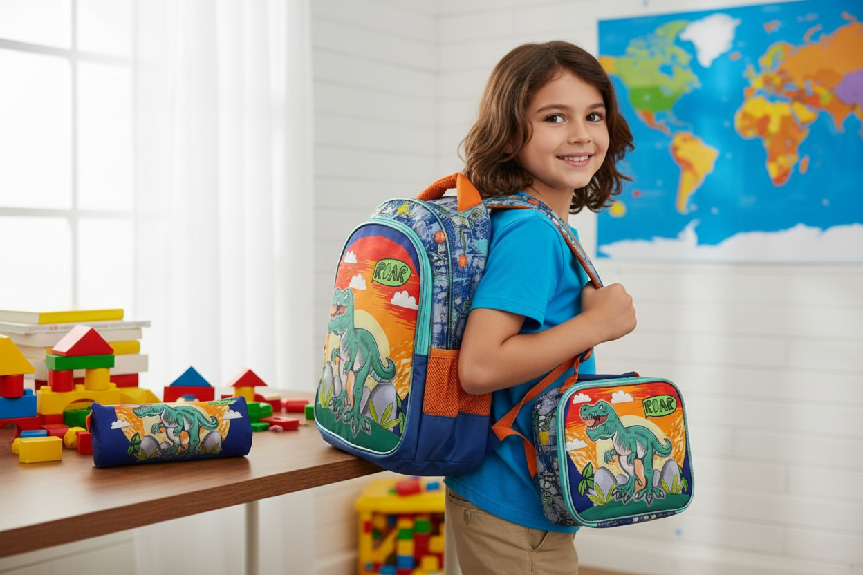Jasminestar Dinosaur Roar Backpack