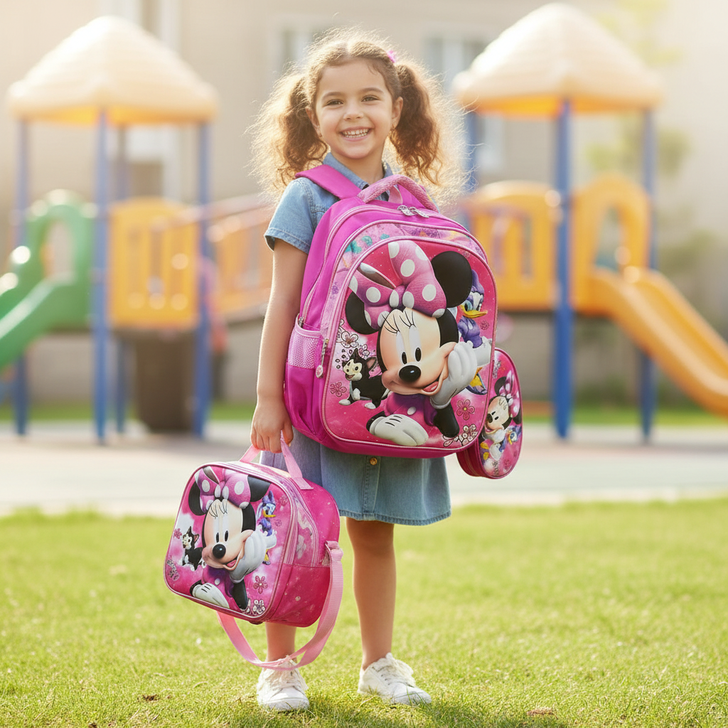 Mini Mouse 3in1 Back To School Back Pack.