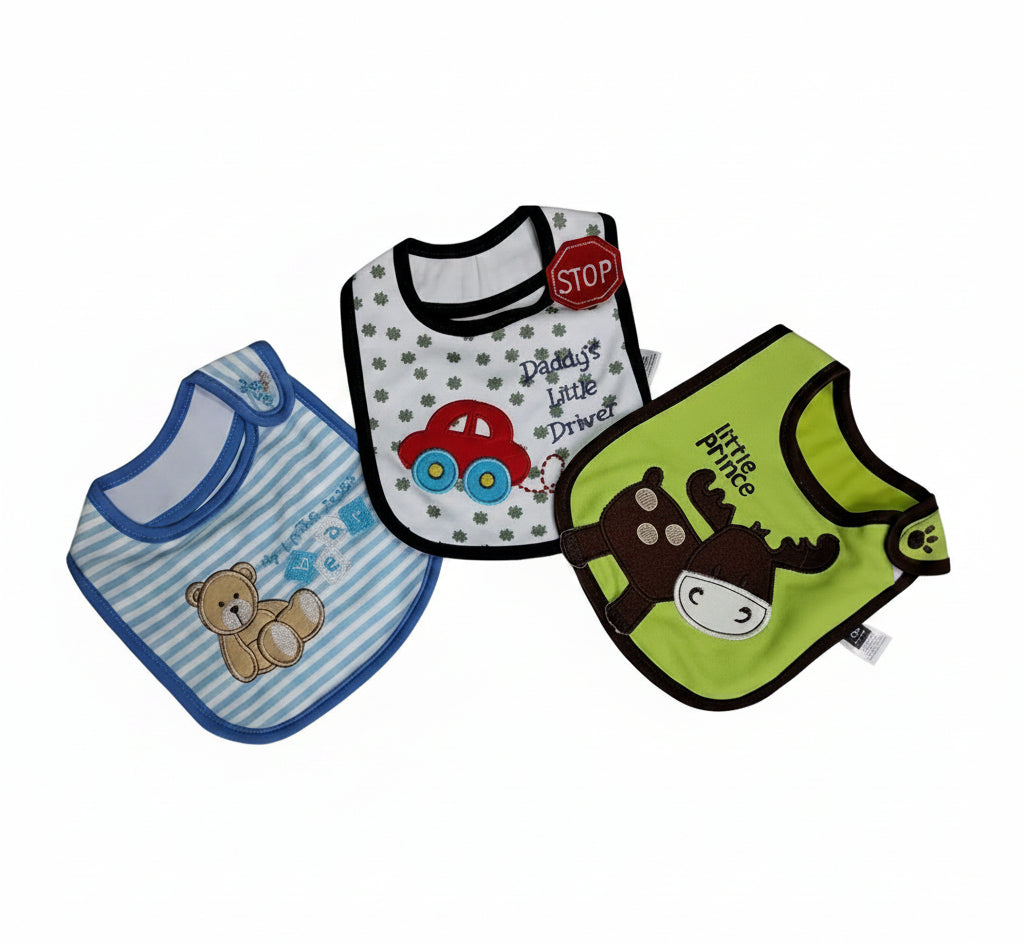 Carters Just One Year 3in1 Bibs.