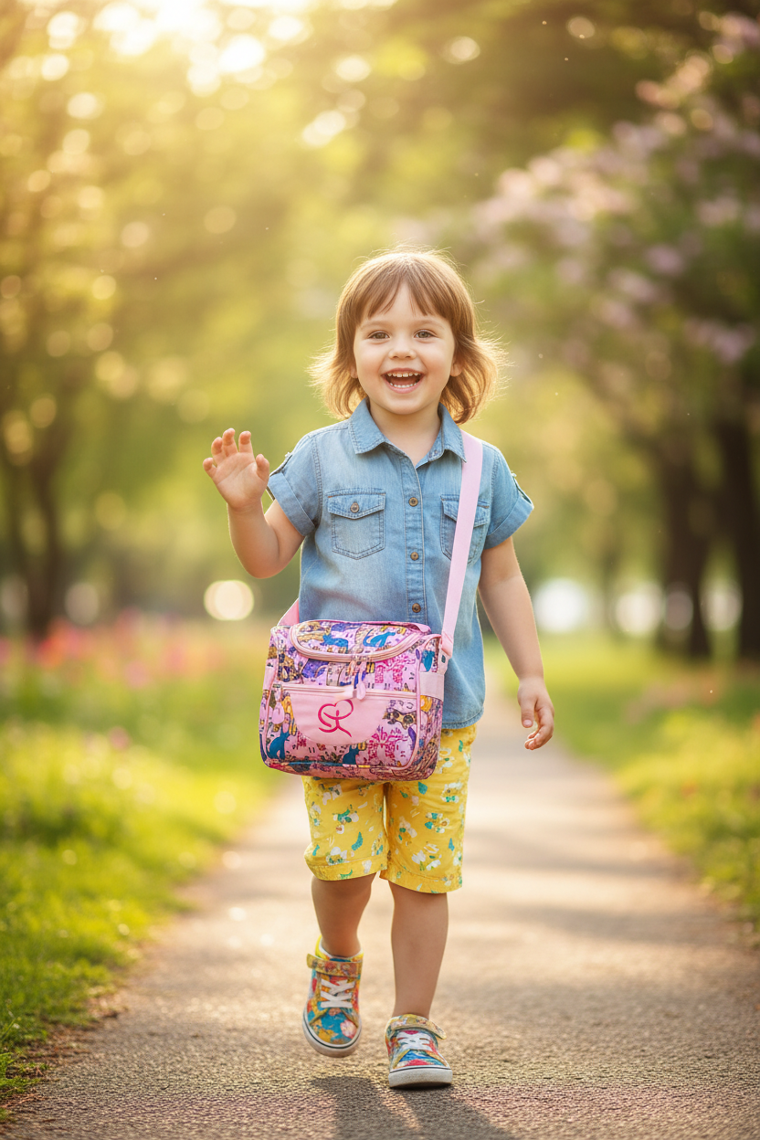 Kids Fancy Lunch Bag.