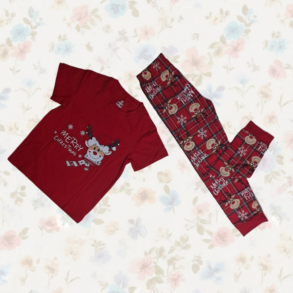 Caluby Christmas Pyjamas.