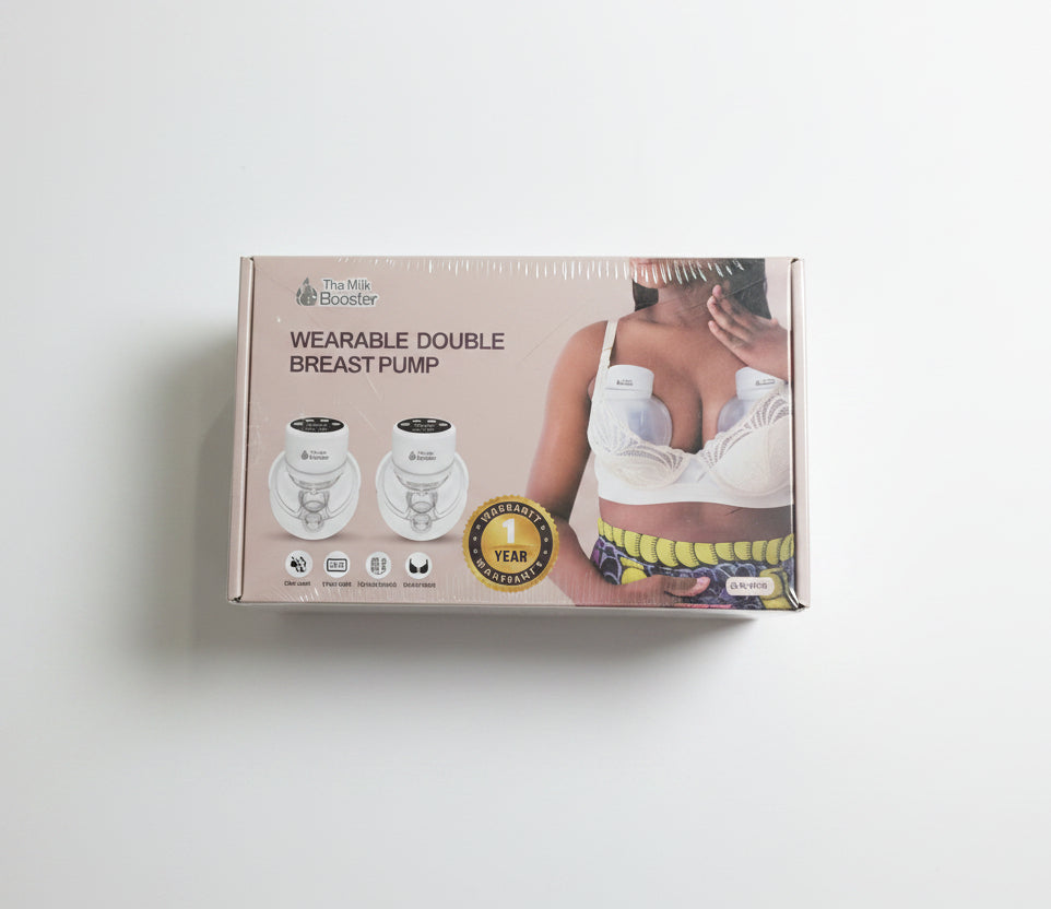 The Milk Booster Wearable Double Breast Pump