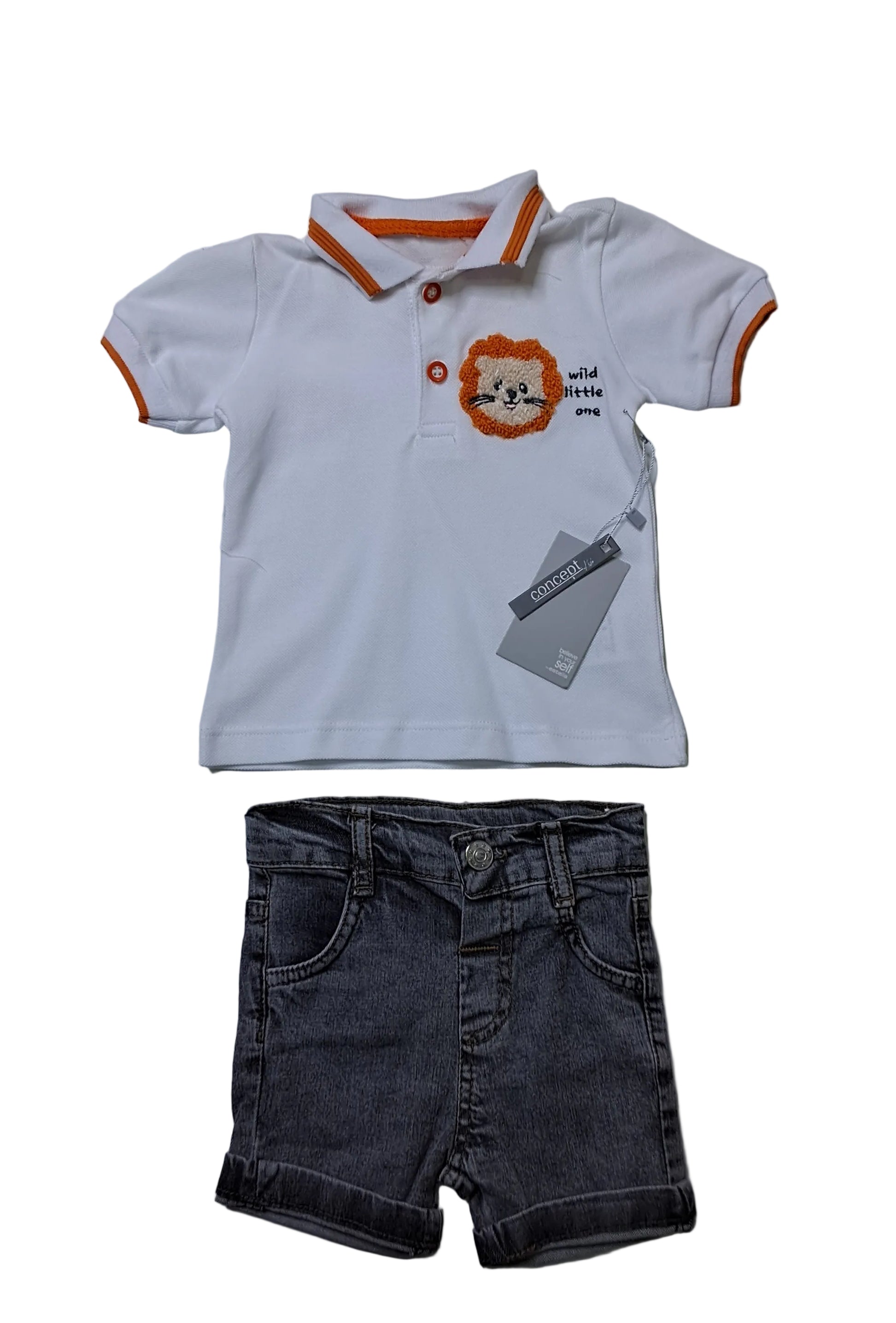 Wild Little One Believe In Yourself Concept 2 Piece Boys Sets