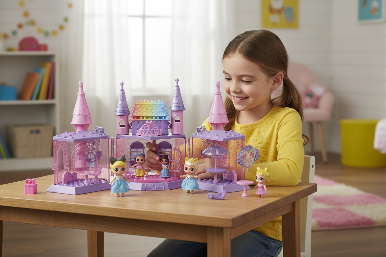 LOL SURPRISE DIY CASTLE HOUSE