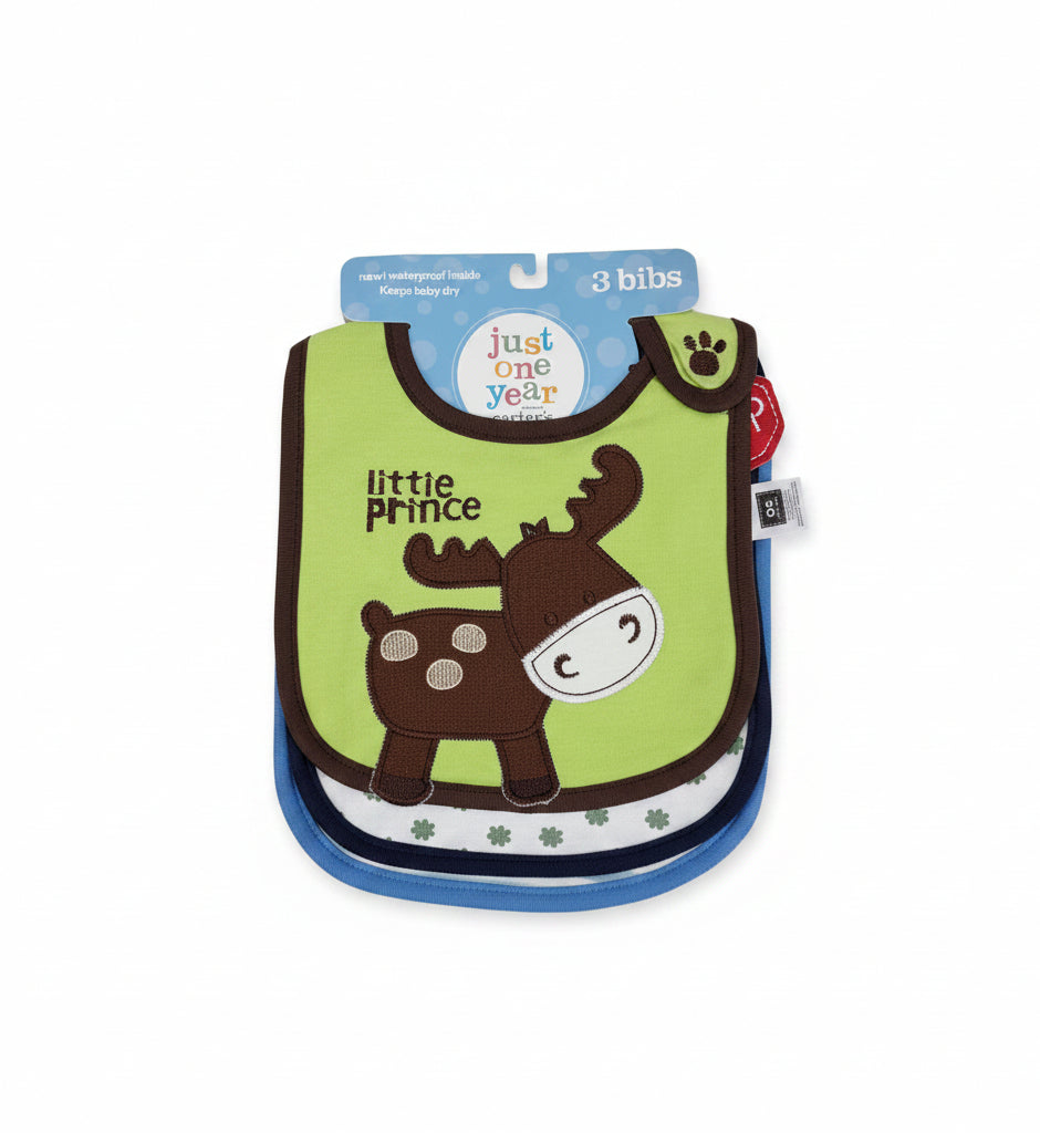 Carters Just One Year 3in1 Bibs.