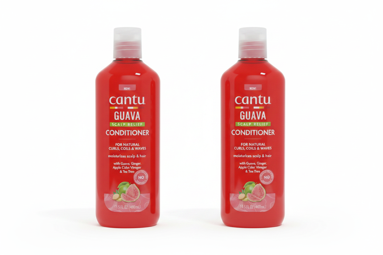Cantu Guava Scalp Relief Conditioner (400ml).