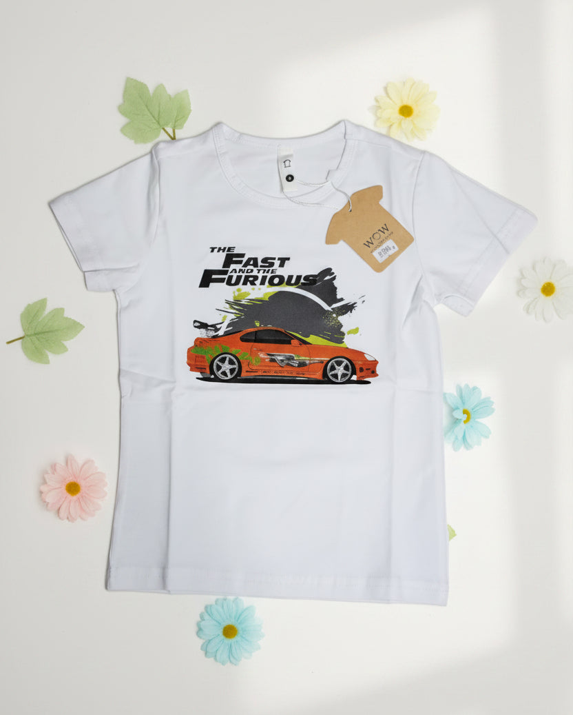 Wow Fashion Fast And The Furious Kids T-shirt.