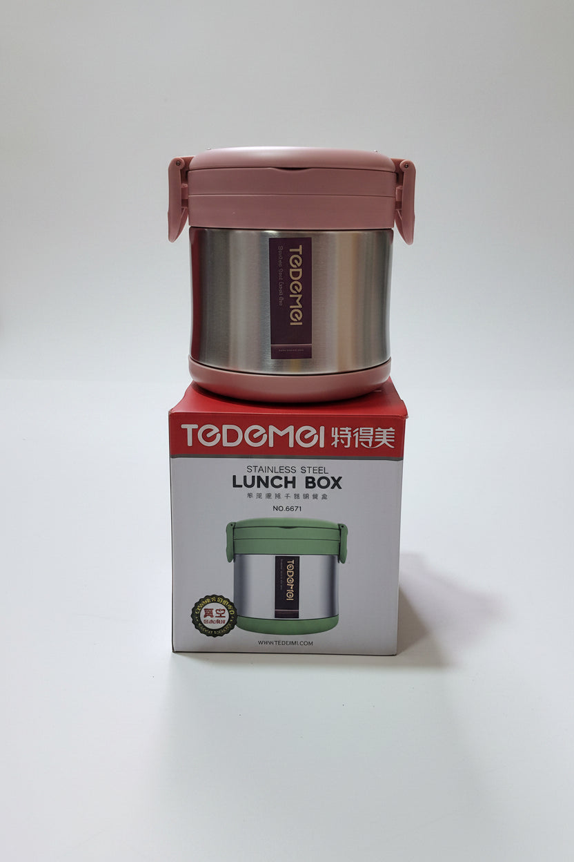 Tedemei Stainless Steel Lunch Box 850ml.