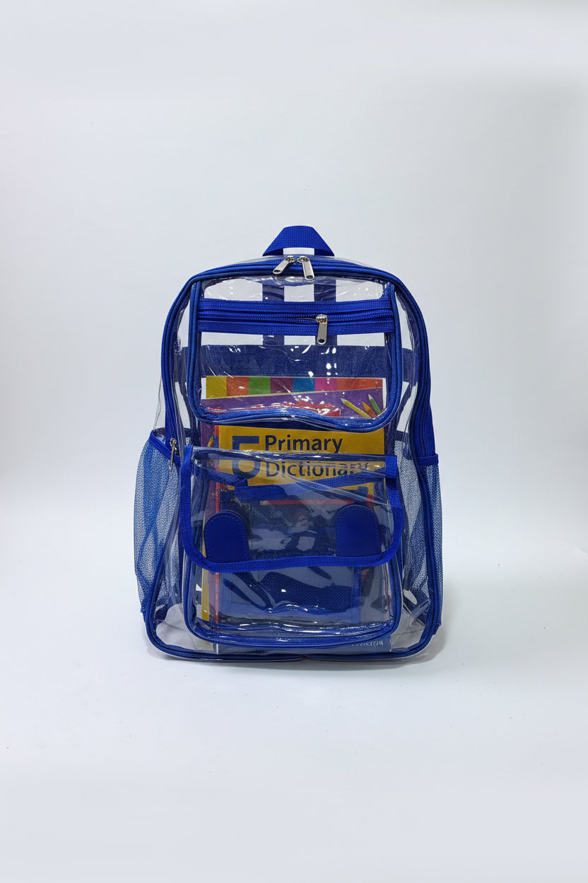 Transparent Backpack.