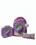 Jasmine Star Unicorn with sequence Back To School Backpack