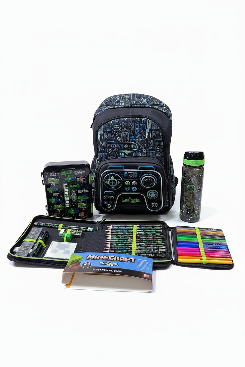 MiniCraft Smiggle Back To School Bag.