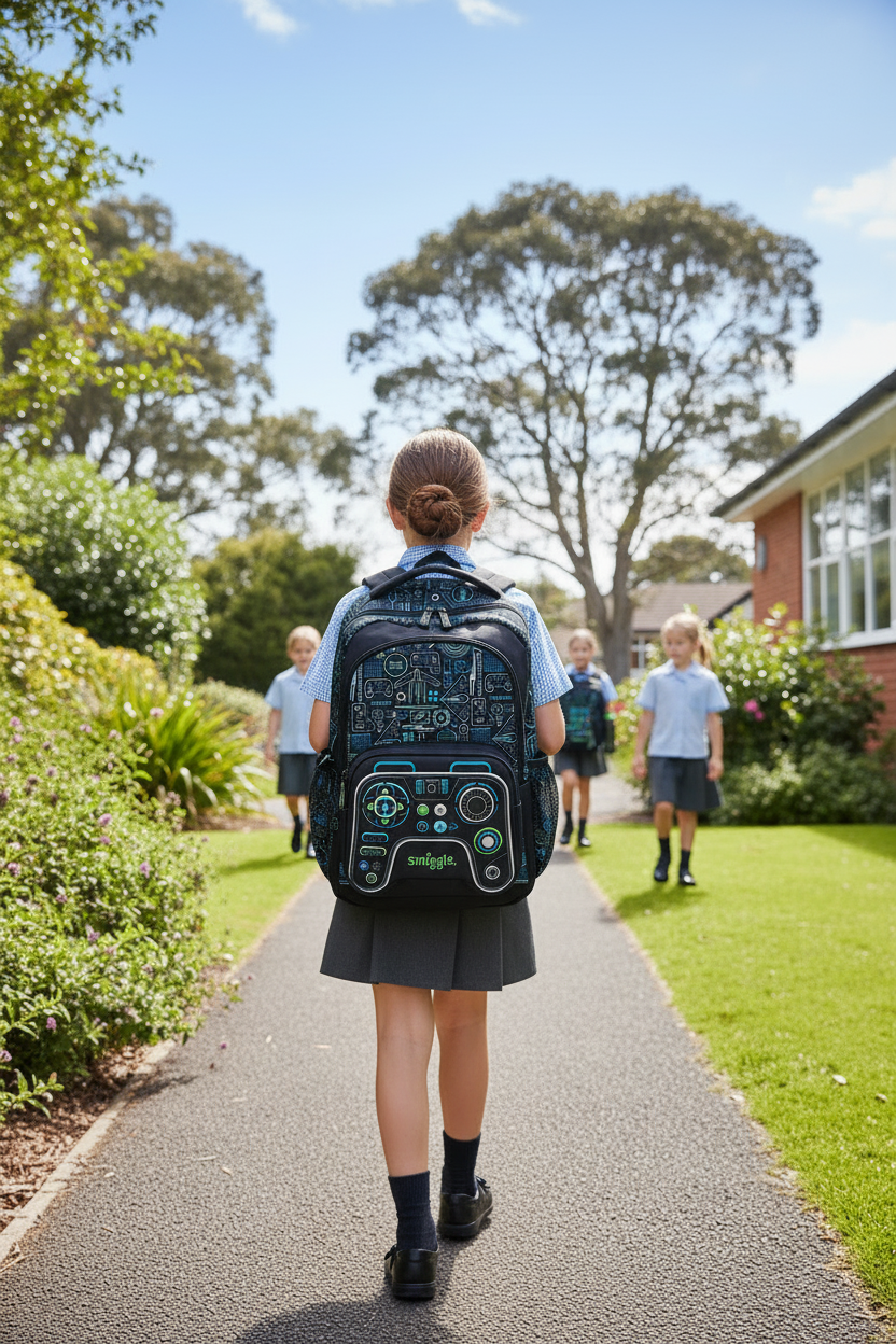 MiniCraft Smiggle Back To School Bag.