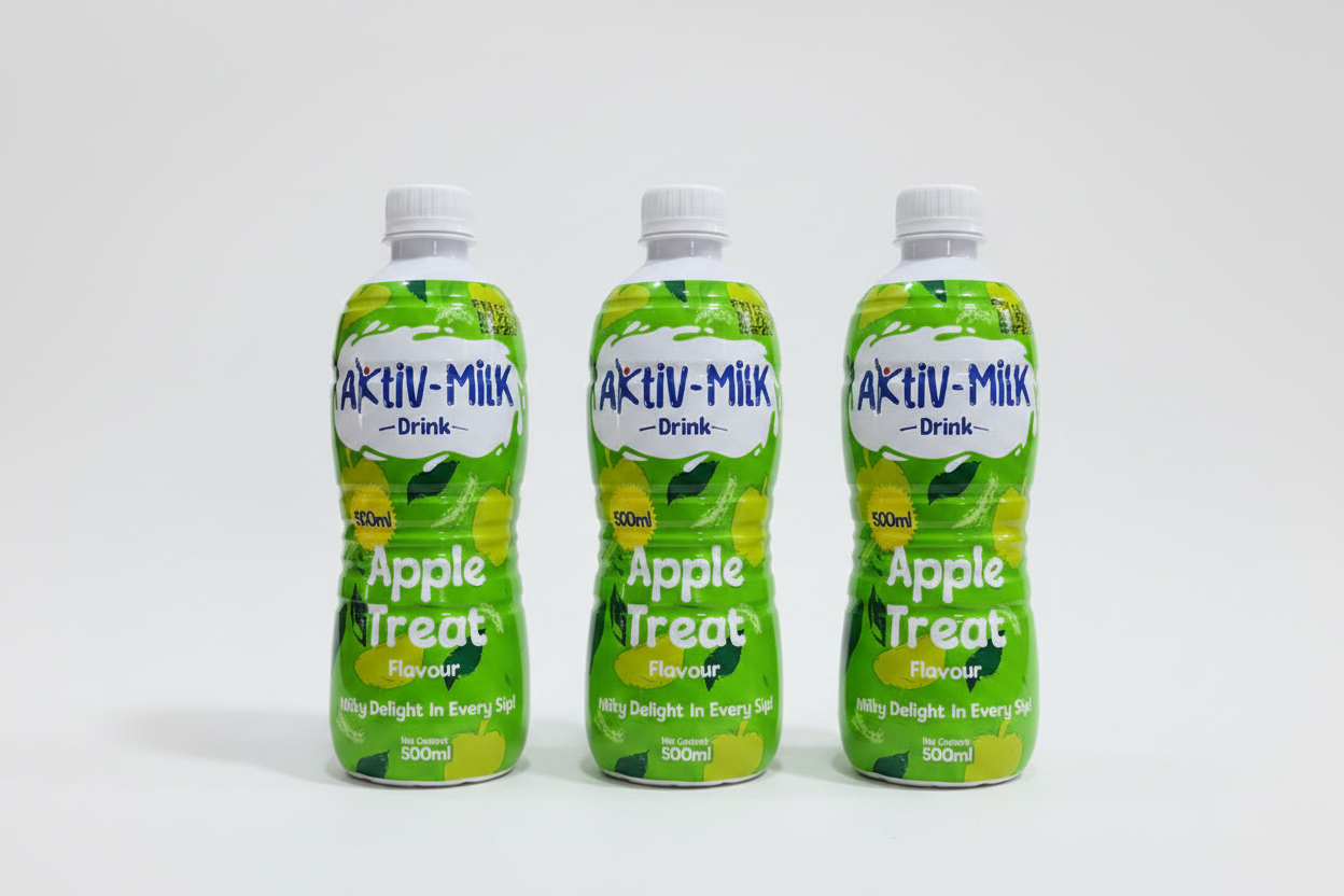 Active-Milk Apple Treat Flavour Drink 500ml.