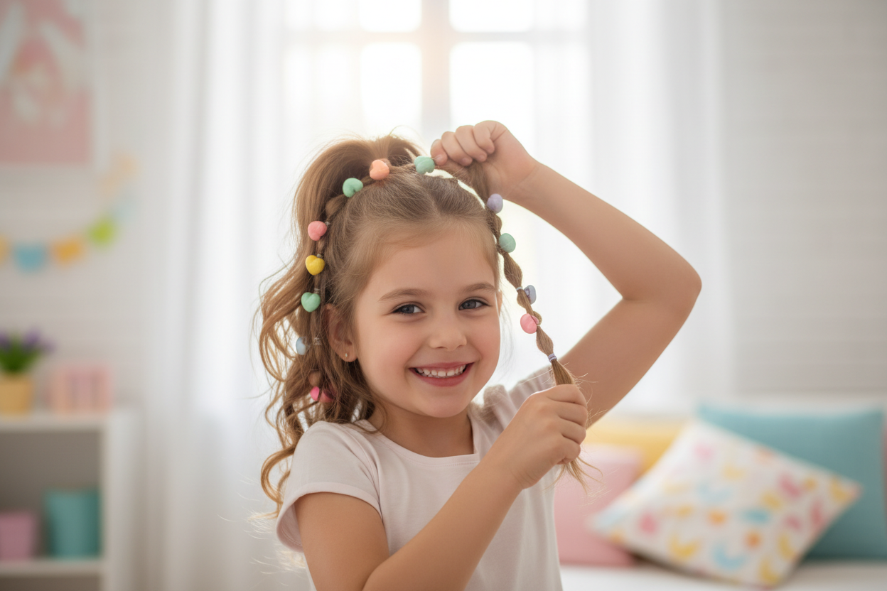 QH Girl's Hair Rubber Band Accessory.