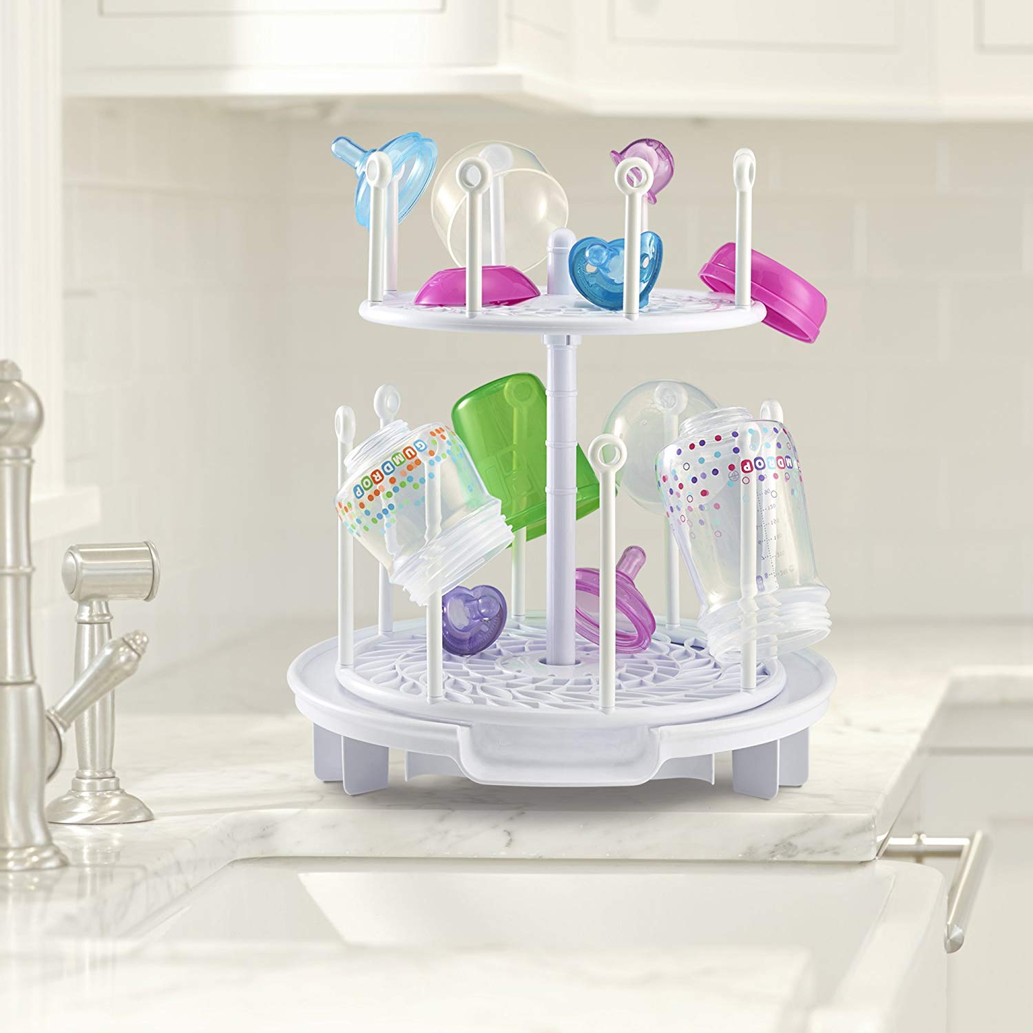 The First Years Spin Stack Drying Rack.