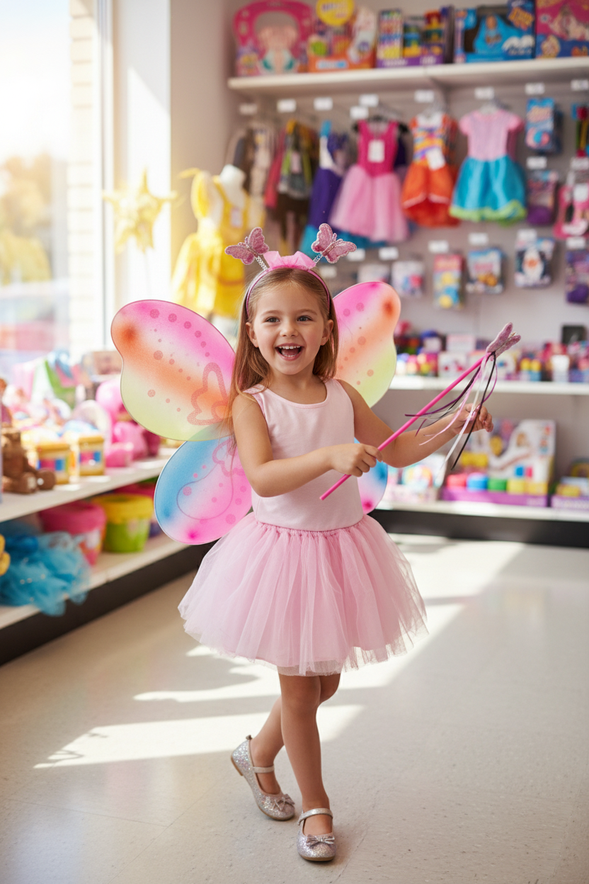 Pink Fairy Wings