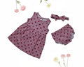 PL: Baby 3 Piece Set Set Gown,Pant and headband