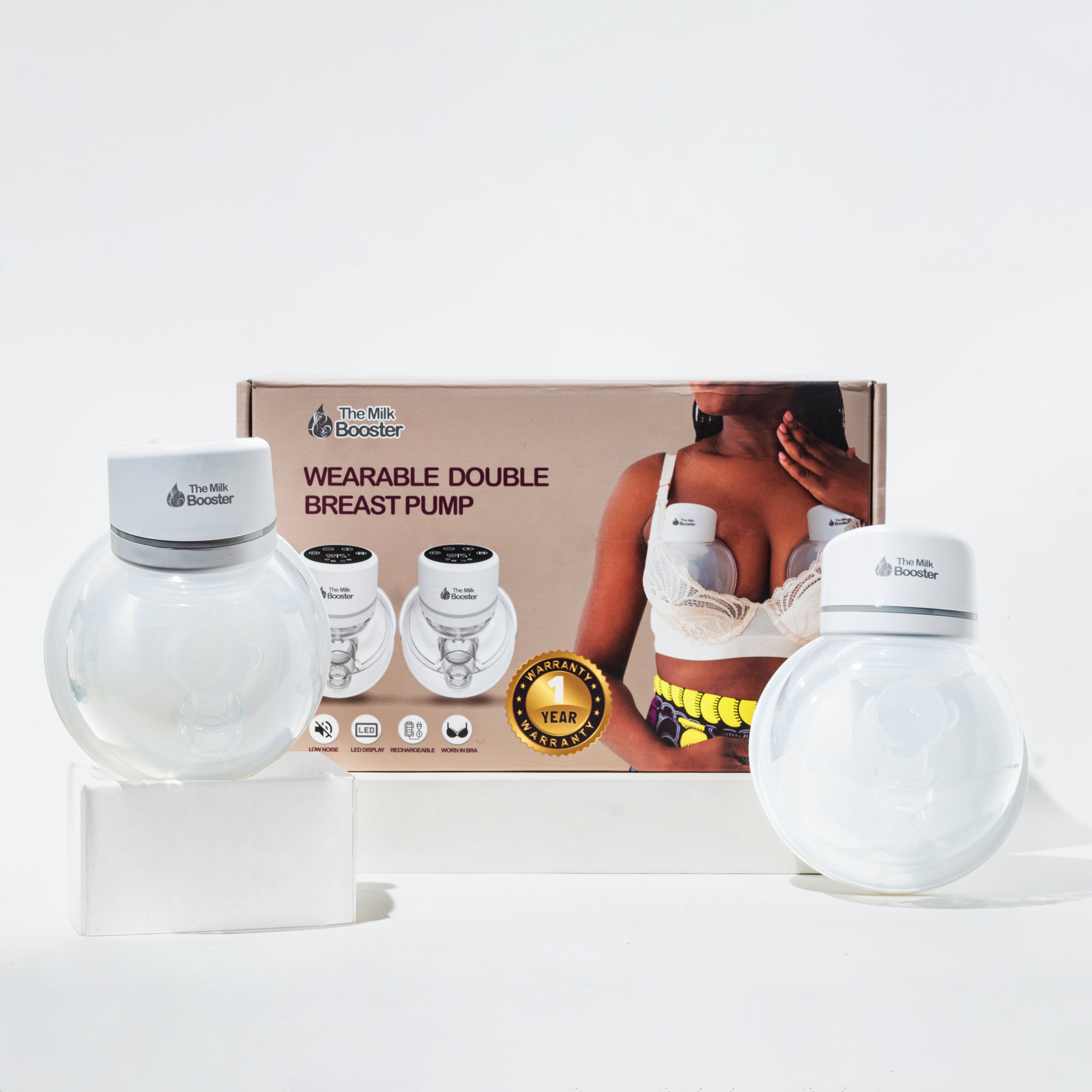 The Milk Booster Wearable Double Breast Pump