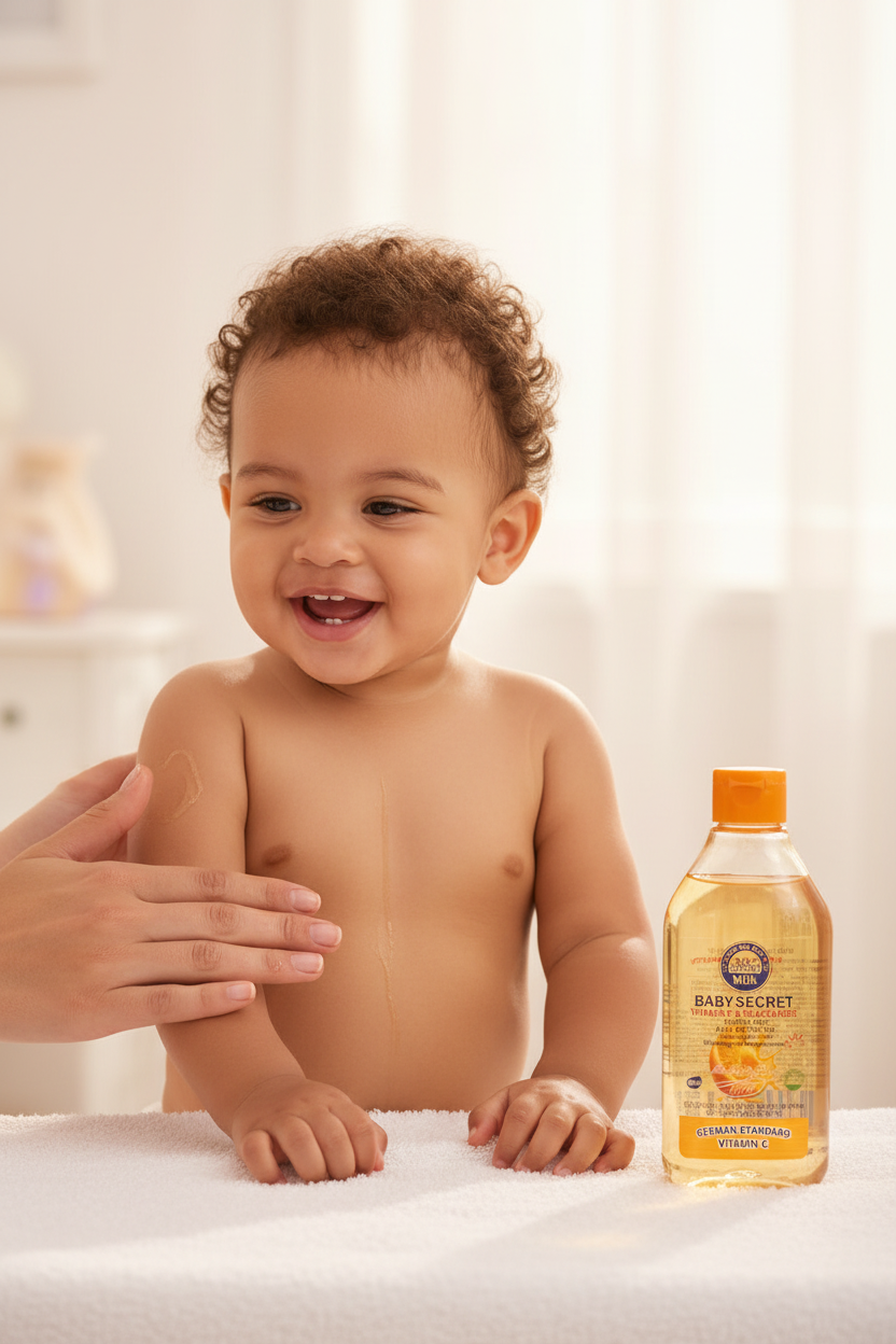 Baby Secret Vitamin c & Niacinamide 0m+ Body Oil (120ml).