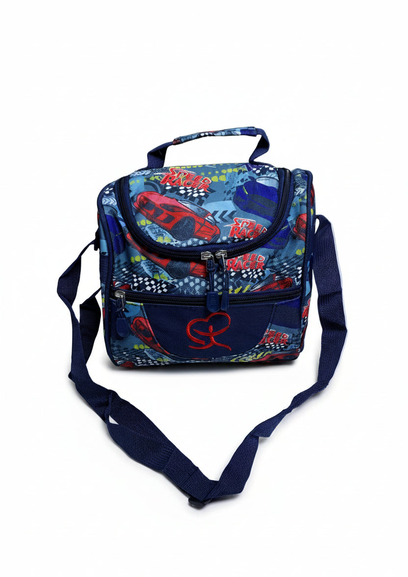 Kids Speed Racer Fancy Lunch Bag.