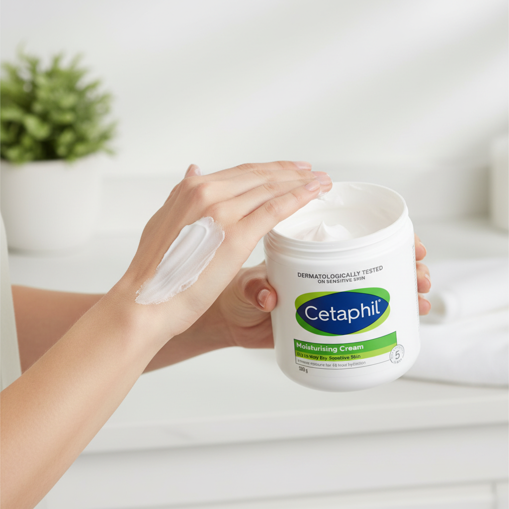 Cetaphil Moisturising Cream Dry To Very Dry Sensitive Skin 550g.